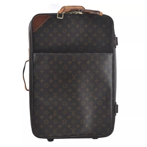 Authentic Louis Vuitton Monogram Pegase 55 Travel Suitcase - Picture 1 of 15